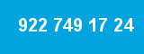 922 749 17 24